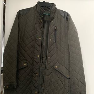Ralph Lauren Quilted Jacket -Green size small